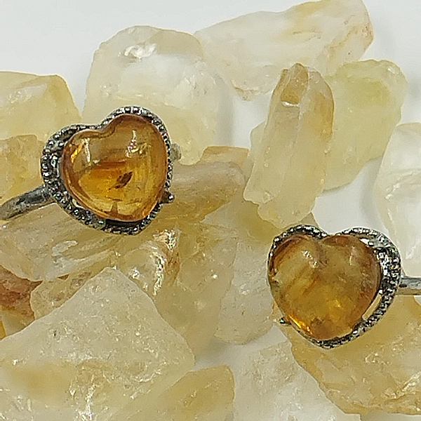 Anillo Citrino