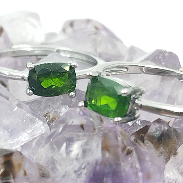 Anillo Turmalina Verde