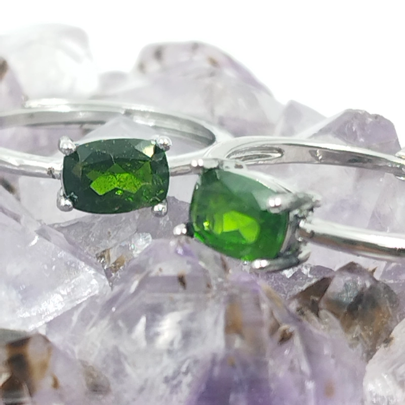 Anillo Turmalina Verde