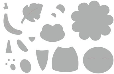 Fustella BigZ L - Animali della Giungla