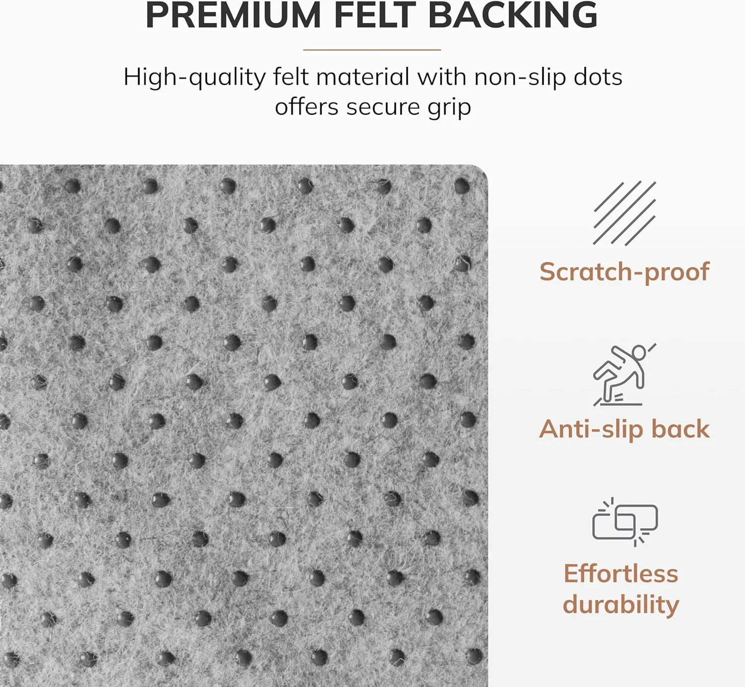 Anji Mountain Office Chairmat Thickest & Sturdy Bamboo Chairmats Highly Premium Quality Anti-Slip Heavy Duty