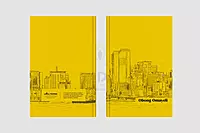 Marina Skyline (Yellow) Luxury Journal | Beautiful Chaos Collection
