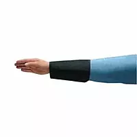 Cut & Puncture-Resistant Sleeve: Size Universal, Nylon, Black, ANSI Cut A3