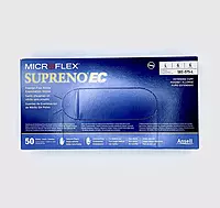 Disposable Glove: Series Microflex Supreno, Size Large, 11.0 mil, Not Coated, Latex, Medical Grade, Powder-Free