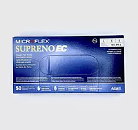 Disposable Glove: Series Microflex Supreno, Size Large, 11.0 mil, Not Coated, Latex, Medical Grade, Powder-Free