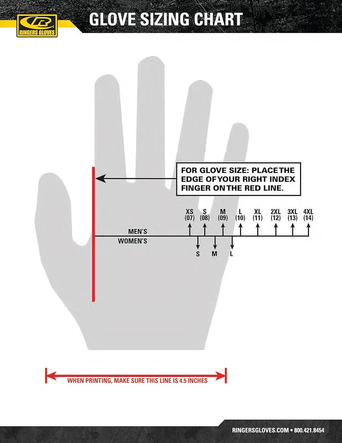 Ansell Ringers Gloves R-33 Extrication Gloves