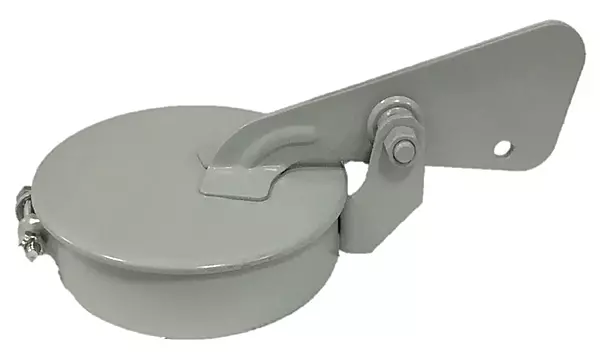 Anthes Exhaust Rain Cap, Gray, 4-1/2 Thru 4-11/16 Outside Diameter