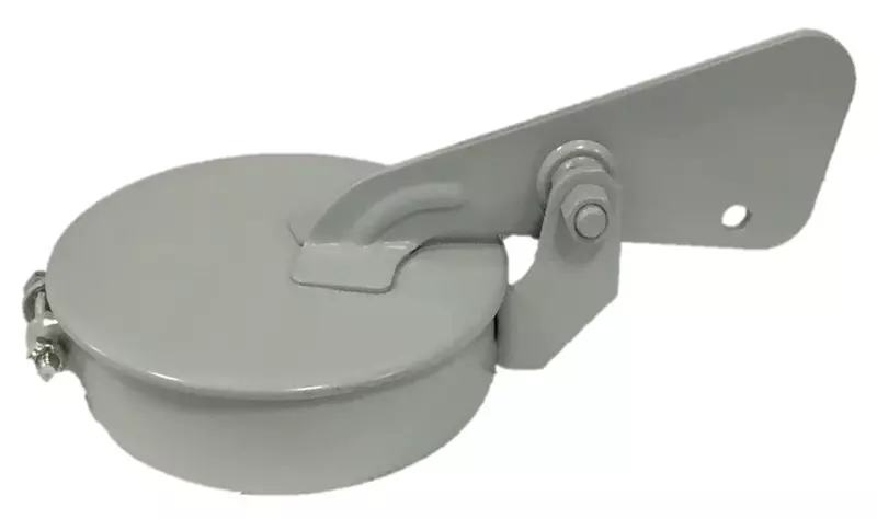 Anthes Exhaust Rain Cap, Gray, 4-1/2 Thru 4-11/16 Outside Diameter