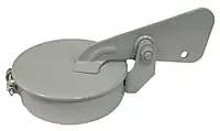Anthes Exhaust Rain Cap, Gray, 4-1/2 Thru 4-11/16 Outside Diameter