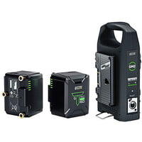 Anton Bauer Titon Micro 150 Gold Mount Two-Battery Kit with GM2 Charger