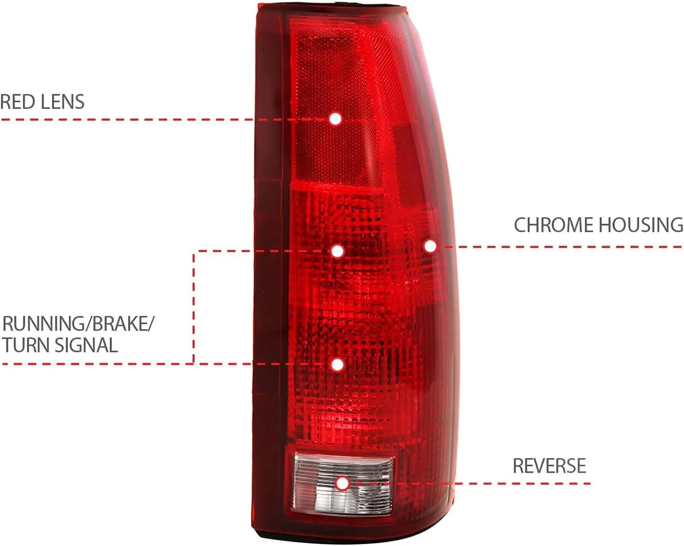 Anzo USA 311300 Taillamps Fits Cadillac Escalade