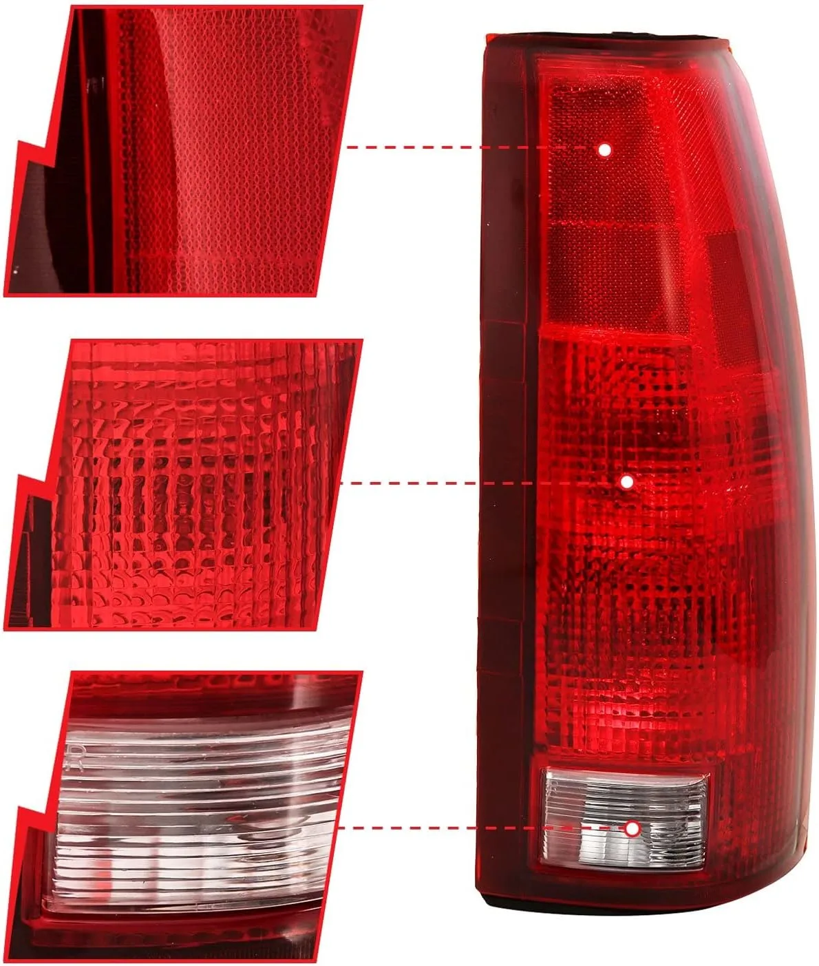 Anzo USA 311300 Taillamps Fits Cadillac Escalade