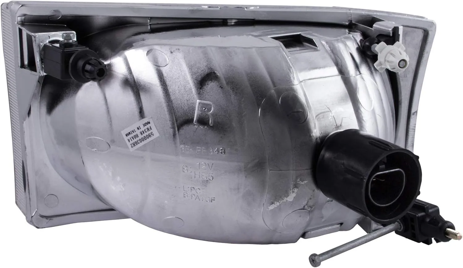 Anzo USA 111023 Ford Crystal Chrome Headlight Assembly - (Sold in Pairs)