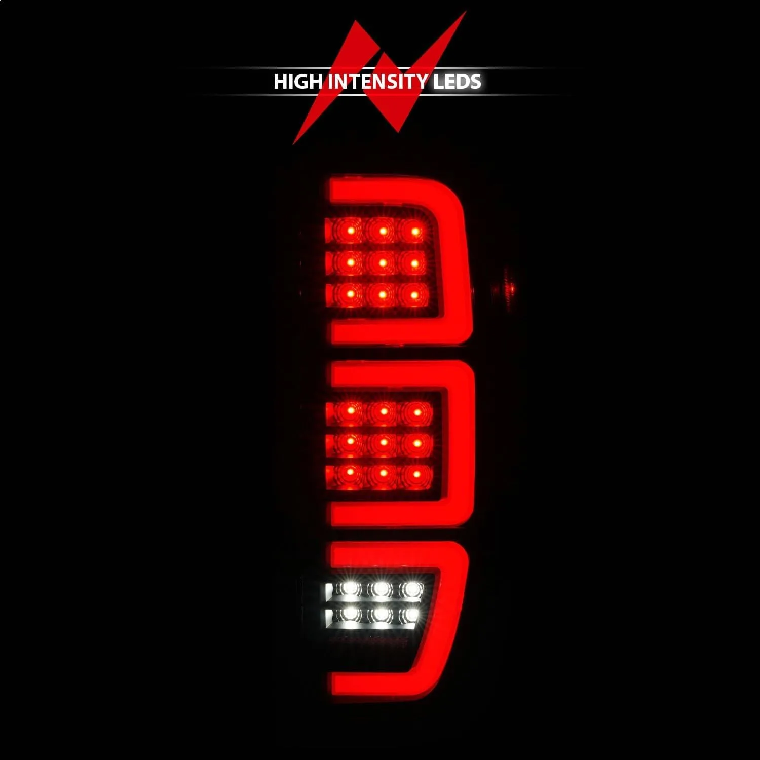 ANZO - Black/Smoke LED Tail Lights