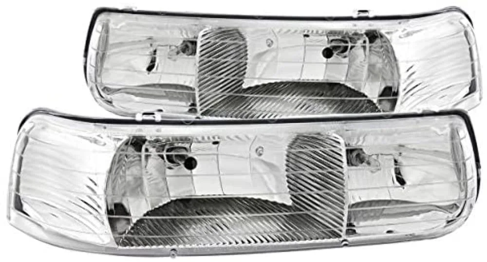 ANZO USA 111011 Crystal Headlight Set-Chrome