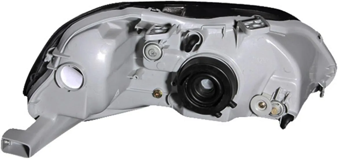Anzo USA 121070 Honda Civic Crystal Black Headlight Assembly - (Sold in Pairs)