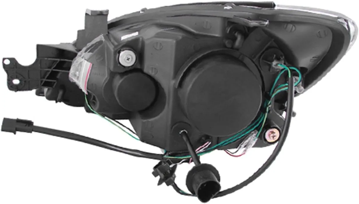 Anzo USA 121102 Mitsubishi Lancer Projector with Halo Black Headlight Assembly - (Sold in Pairs)