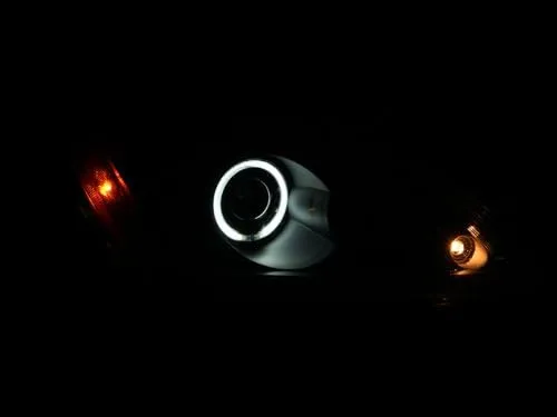 Anzo USA 121102 Mitsubishi Lancer Projector with Halo Black Headlight Assembly - (Sold in Pairs)