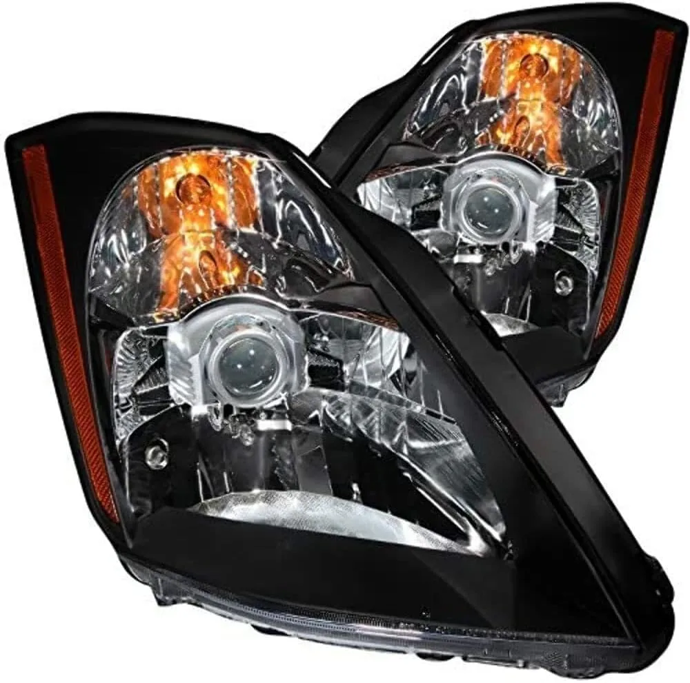 ANZO USA 121108 Projector Headlight Set-Black