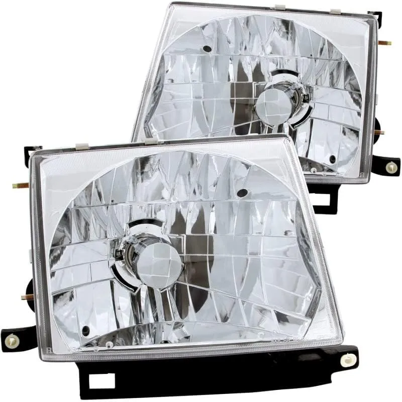 ANZO USA 121132 Crystal Headlight Set-Chrome
