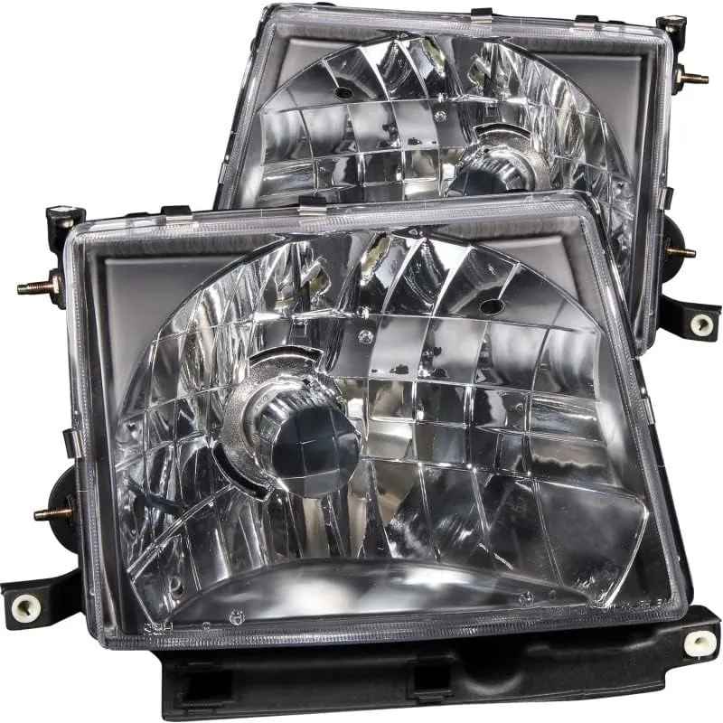 ANZO USA 121139 Crystal Headlight Set-Black