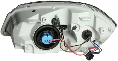 Anzo USA 121154 Chevrolet Cobalt Black Headlight Assembly - (Sold in Pairs)