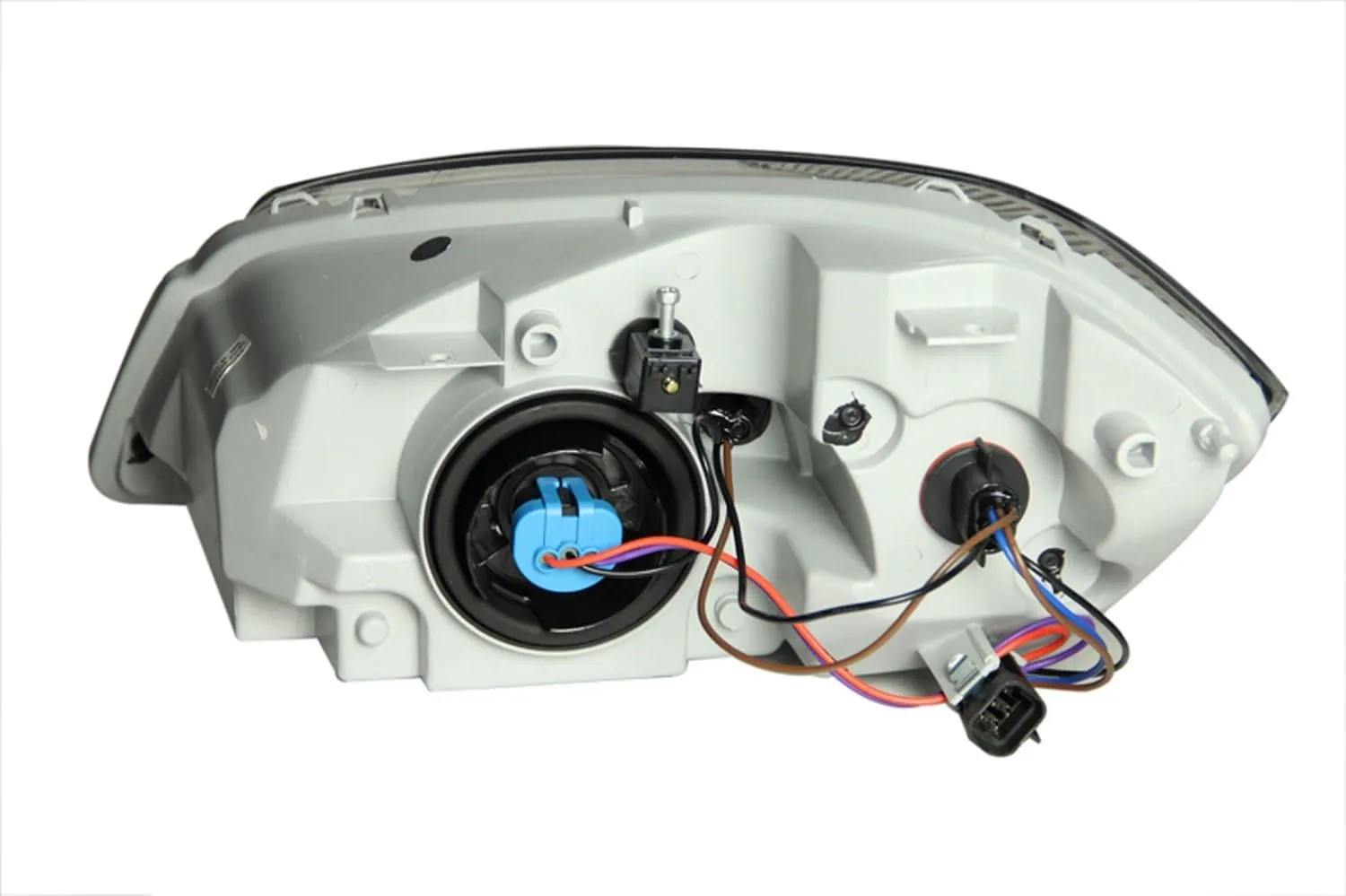 Anzo USA 121154 Chevrolet Cobalt Black Headlight Assembly - (Sold in Pairs)
