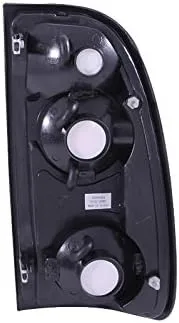 ANZO USA 211126 Black Euro Tail Light Set-Clear Lens