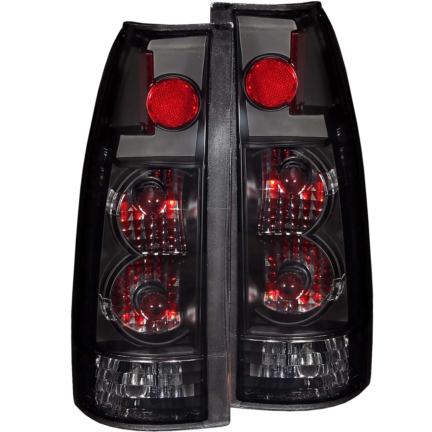 AnzoUSA Euro/Altezza Taillight Assembly for Chevrolet/GMC Trucks