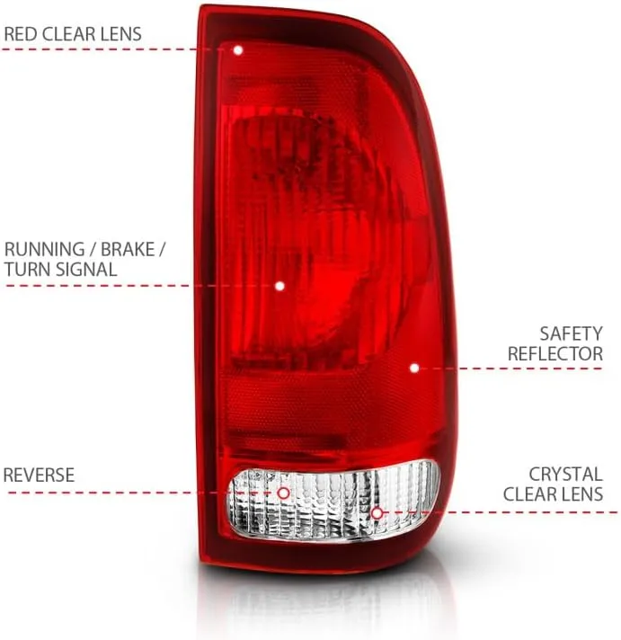 Anzo, Usa Usa 311307 Taillamps Fits Ford F-150