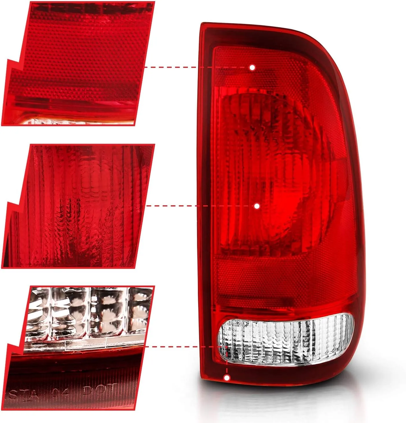 Anzo, Usa Usa 311307 Taillamps Fits Ford F-150