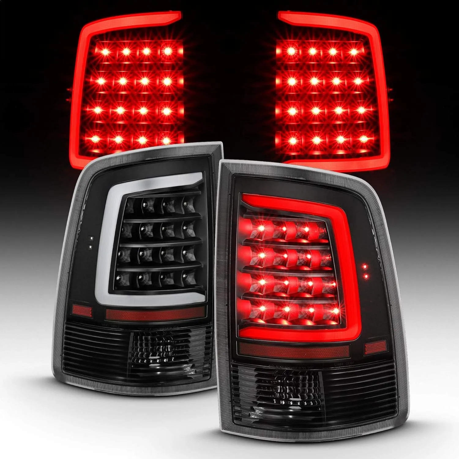 ANZO USA 311318 Taillamps Fits Dodge Ram 1500