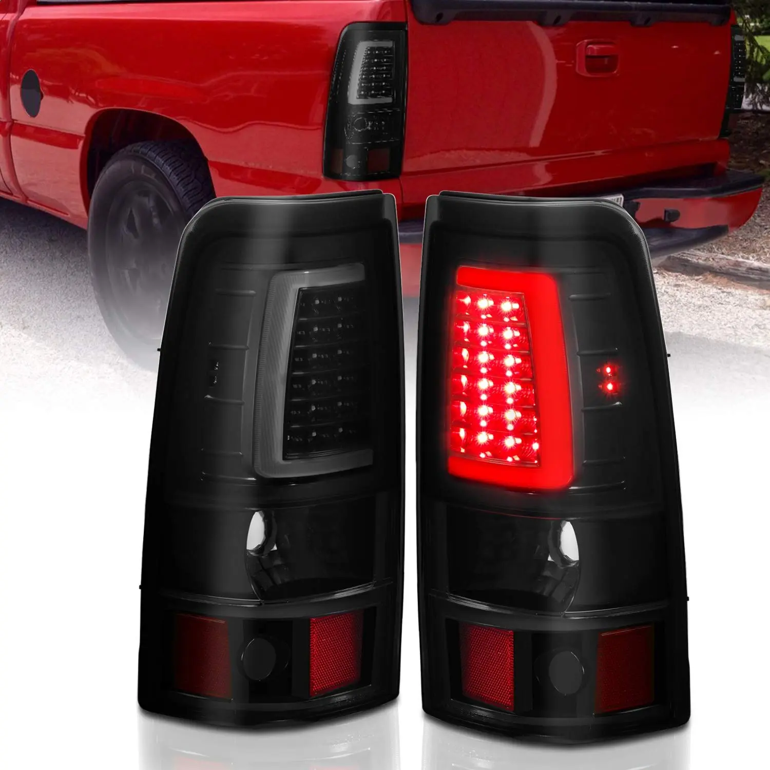 ANZO USA 311331 Taillamps Fits Chevrolet Silverado 1500
