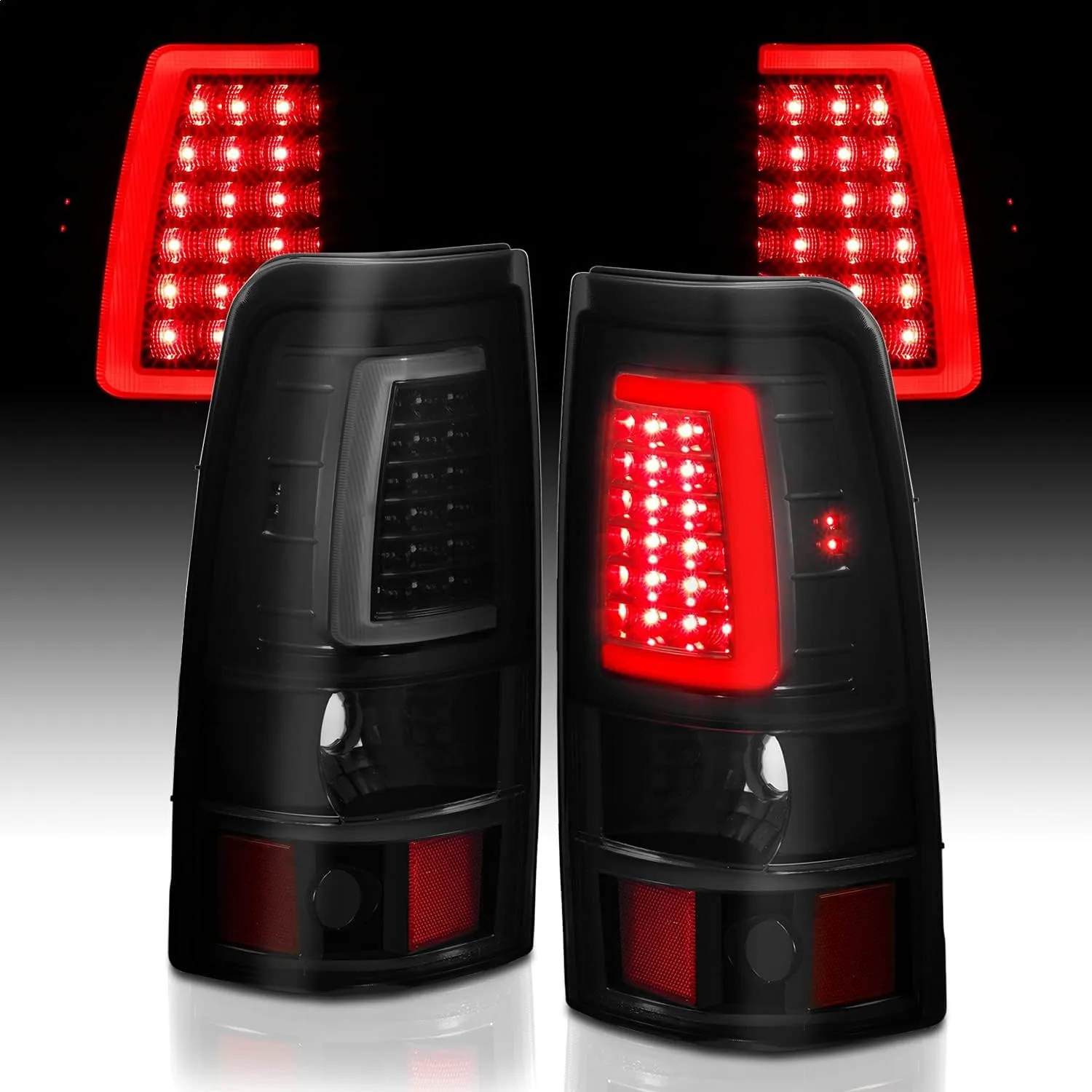 ANZO USA 311331 Taillamps Fits Chevrolet Silverado 1500