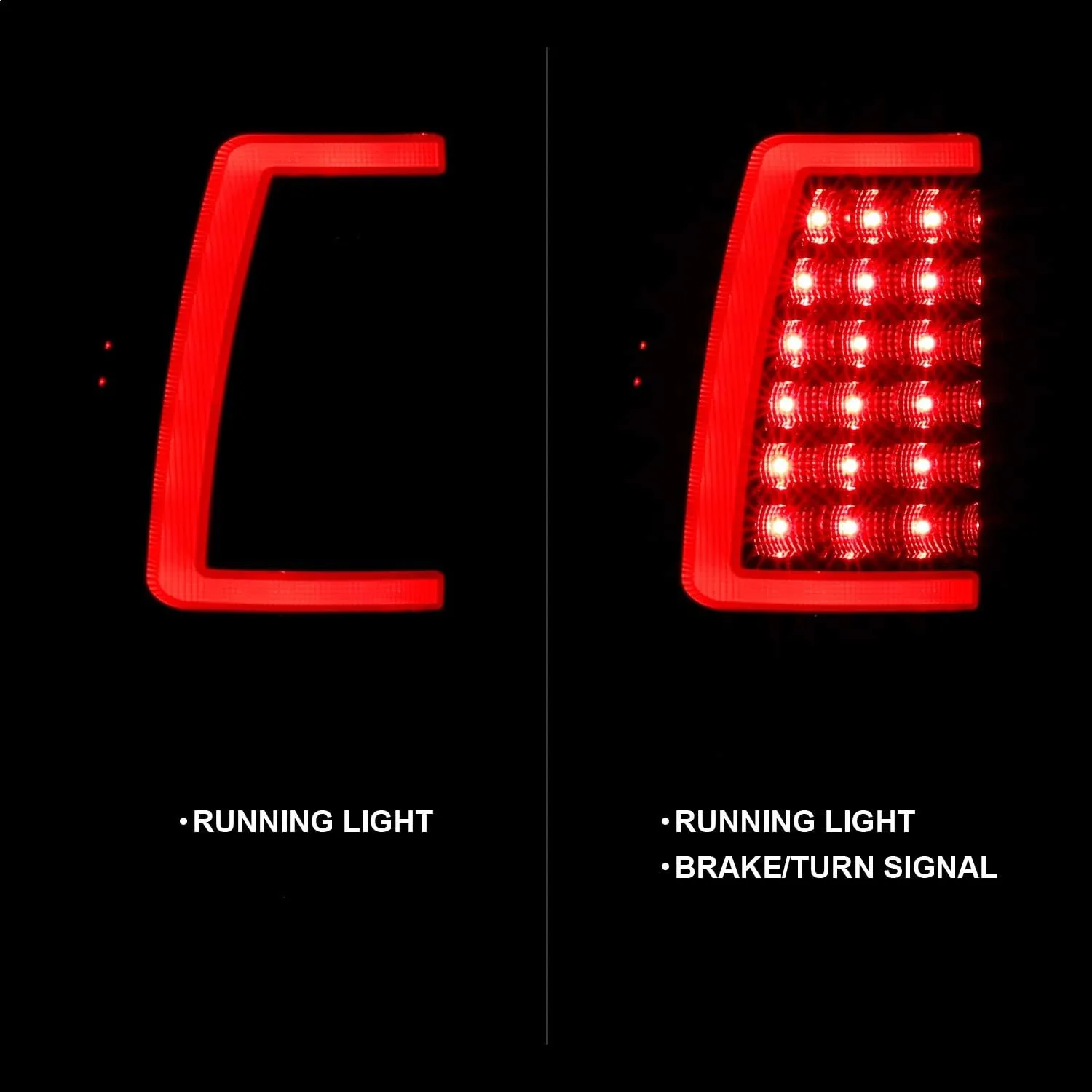 ANZO USA 311331 Taillamps Fits Chevrolet Silverado 1500