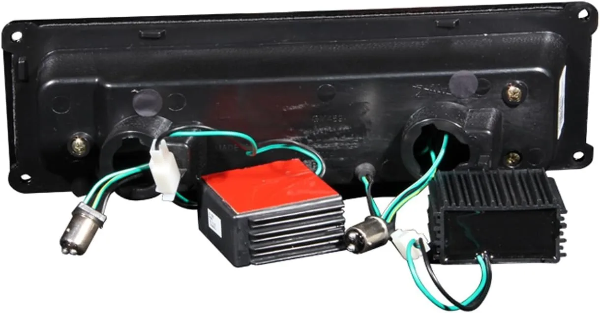 Anzo USA 511048 Chevrolet Full Amber LED Parking Light Assembly - (Sold in Pairs)