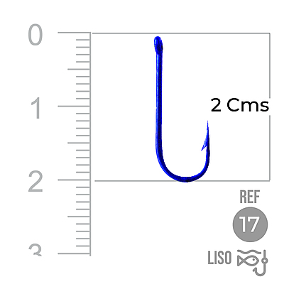 Anzuelo Liso 1002 # 17 Paquete X 1000 Unidades Anzuelo Liso 1002 # 17 Paquete X 1000 Unidades