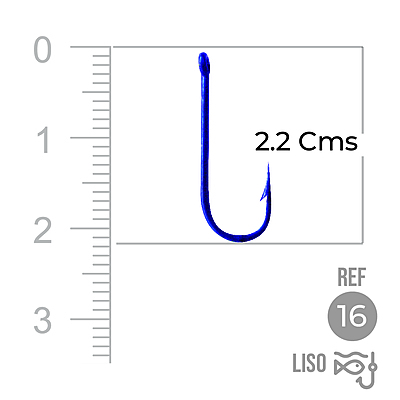 Anzuelo Liso 1002 # 16 Paquete X 1000 Unidades Anzuelo Liso 1002 # 16 Paquete X 1000 Unidades