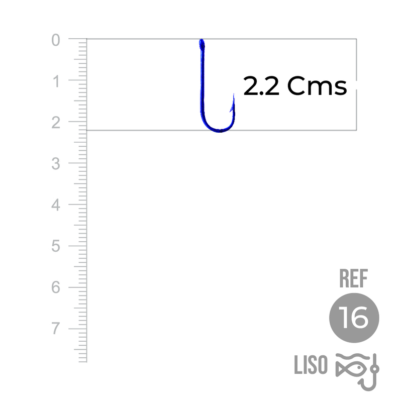 Anzuelo Liso 1002 # 16 Paquete X 1000 Unidades Anzuelo Liso 1002 # 16 Paquete X 1000 Unidades