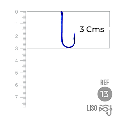 Anzuelo Liso 1002 # 13 Paquete X 1000 Unidades Anzuelo Liso 1002 # 13 Paquete X 1000 Unidades