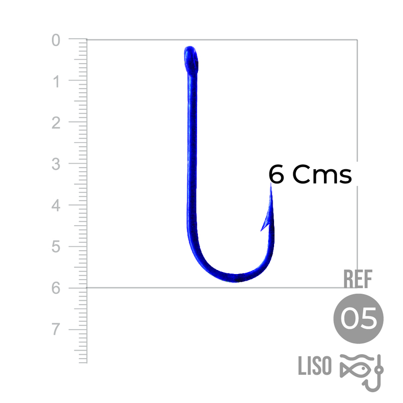 Anzuelo Liso 1002 # 5 Paquete X 100 Unidades Anzuelo Liso 1002 # 5 Paquete X 100 Unidades