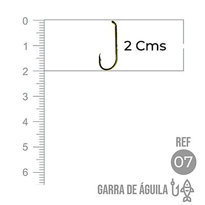 Anzuelo Garra Aguila 110 # 7 Paquete X 1000 Unidades Anzuelo Garra Aguila 110 # 7 Paquete X 1000 Unidades