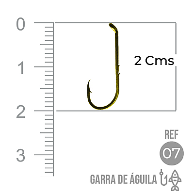Anzuelo Garra Aguila 110 # 7 Paquete X 1000 Unidades Anzuelo Garra Aguila 110 # 7 Paquete X 1000 Unidades