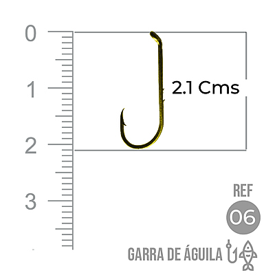 Anzuelo Garra Aguila 110 # 6 Paquete X 1000 Unidades Anzuelo Garra Aguila 110 # 6 Paquete X 1000 Unidades