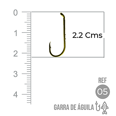 Anzuelo Garra Aguila 110 # 5 Paquete X 1000 Unidades Anzuelo Garra Aguila 110 # 5 Paquete X 1000 Unidades