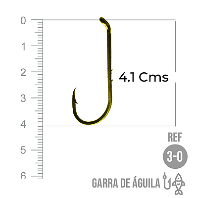 Anzuelo Garra De Aguila # 3/0 Paquete X 100 Unidades Anzuelo Garra De Aguila # 3/0 Paquete X 100 Unidades