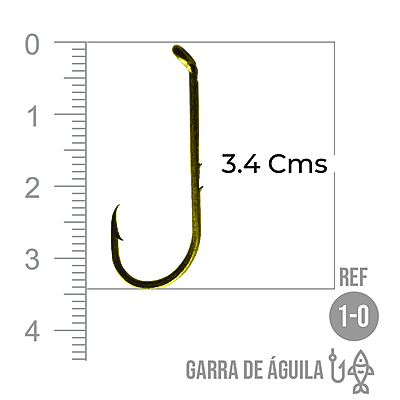 Anzuelo Garra De Aguila # 1/0 Paquete X 1000 Unidades Anzuelo Garra De Aguila # 1/0 Paquete X 1000 Unidades