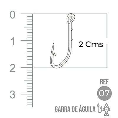 Anzuelo Garra Aguila 110 # 7 Paquete X 1000 Unidades Anzuelo Garra Aguila 110 # 7 Paquete X 1000 Unidades