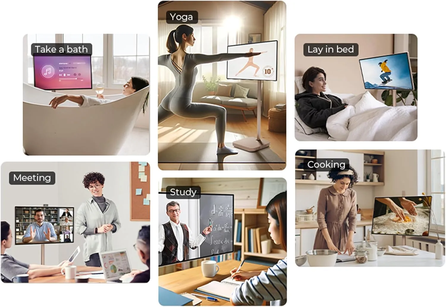 AOPEN by Acer 31.5" 4K UHD Touch Rollable Smart Device UM.JS1AA.001