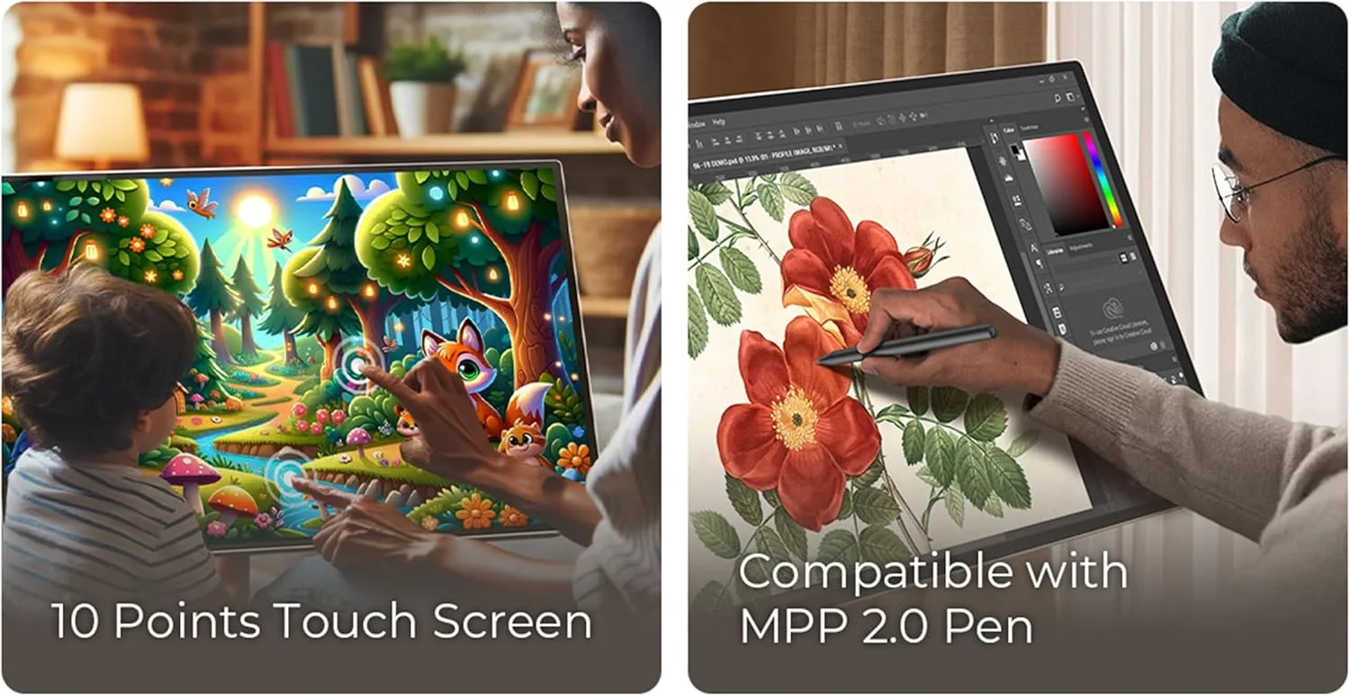 AOPEN by Acer 31.5" 4K UHD Touch Rollable Smart Device UM.JS1AA.001